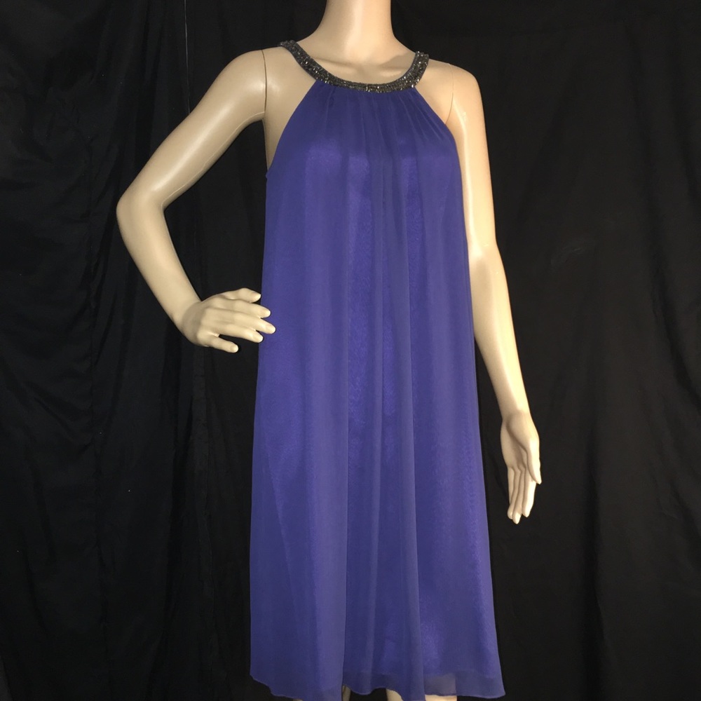 The Limited Beaded/sequence neck dress-NWT